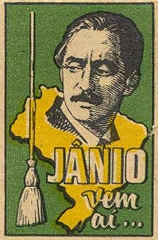 Cartaz da campanha de Jânio Quadros