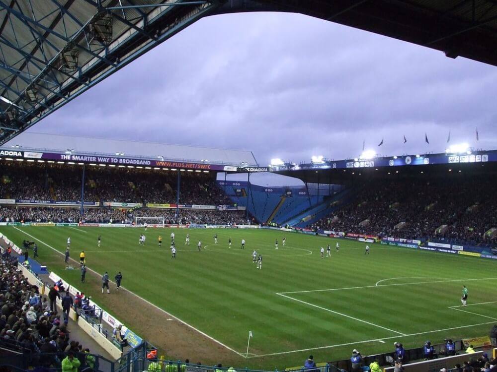 O estádio na cidade de Sheffield, palco de uma das piores tragédias do futebol 